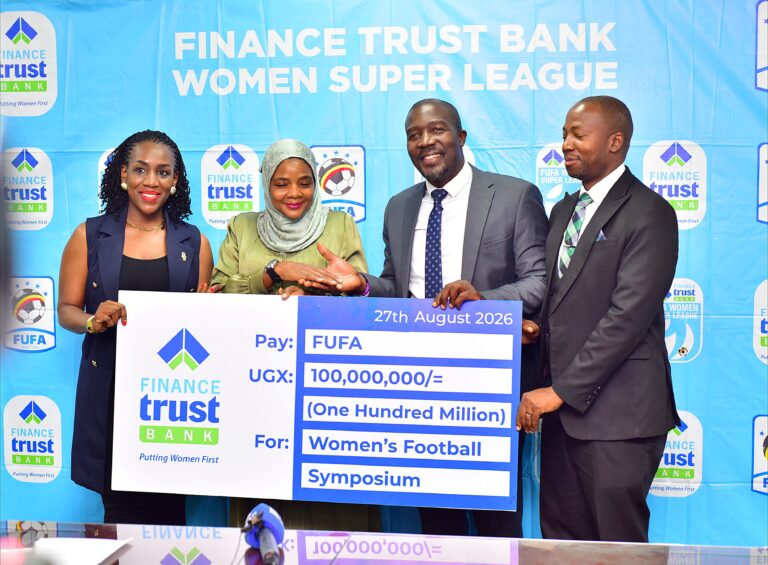 Finance Trust Bank commits Shs100M to the FUFA Women Football Symposium